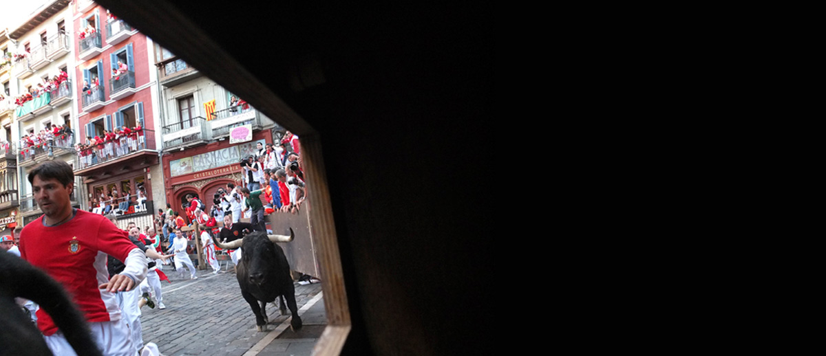 secuencia de imágenes tomadas desde la gatera