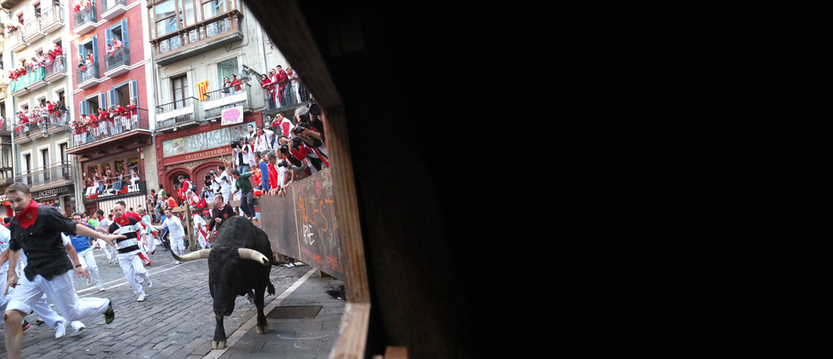 secuencia de imágenes tomadas desde la gatera