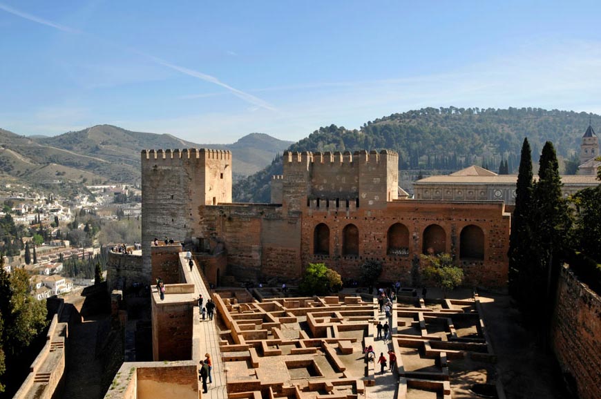 Imágen de la Alcazaba, fotogalería Lab.RtvE.es