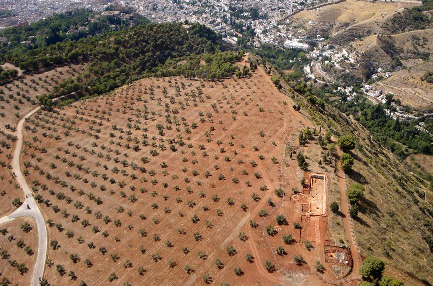 Imágen de la Finca del generalife en la Alhambra, fotogalería Lab.RtvE.es